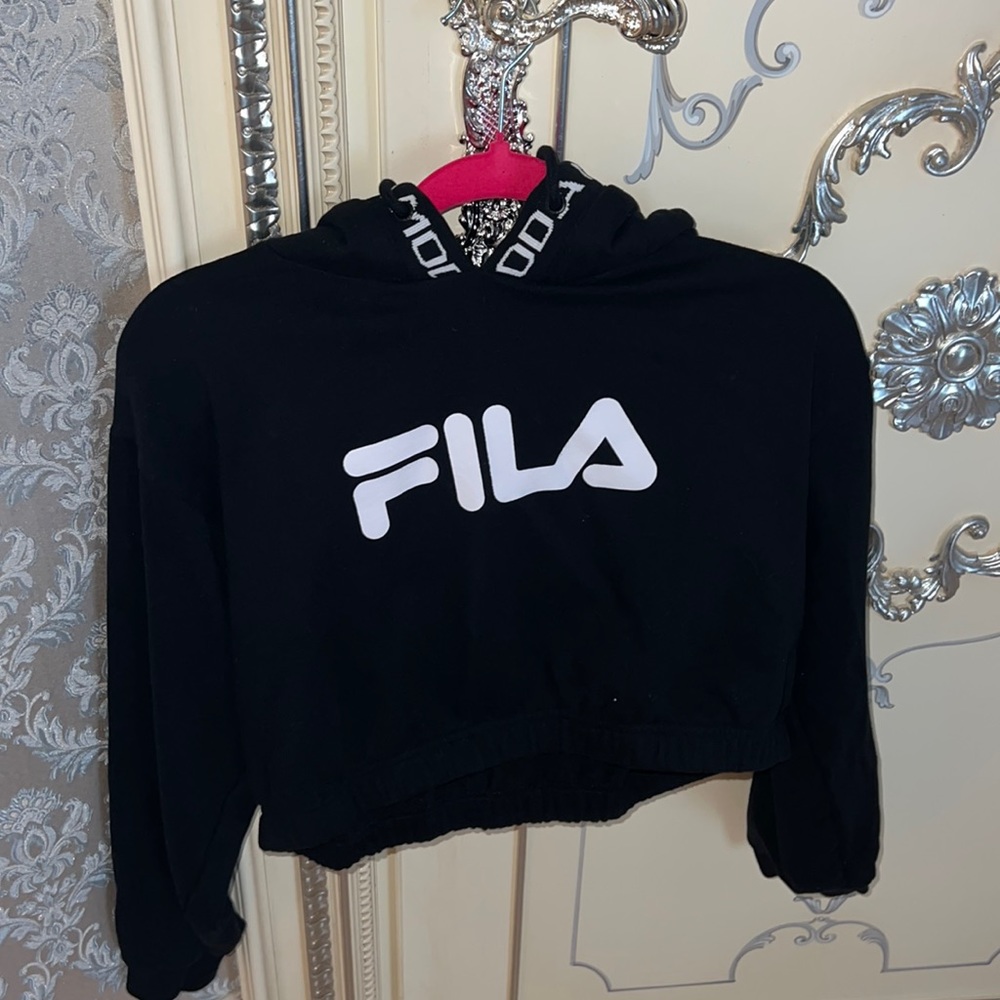 FILA cropped hoodie